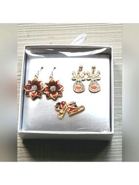 NWT Holiday Earrings (3 sets)